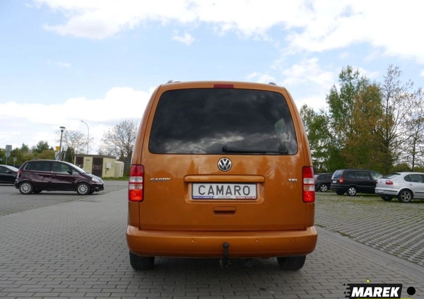 Volkswagen Caddy cena 43900 przebieg: 203445, rok produkcji 2015 z Osiek małe 211